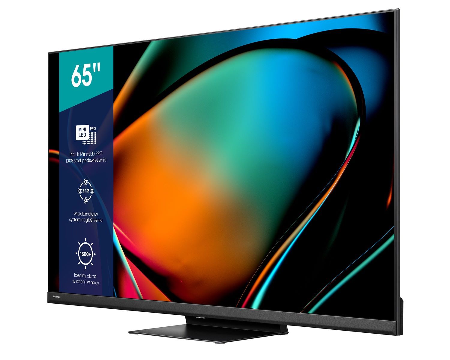 Hisense ULED 65U8KQ - z profilu