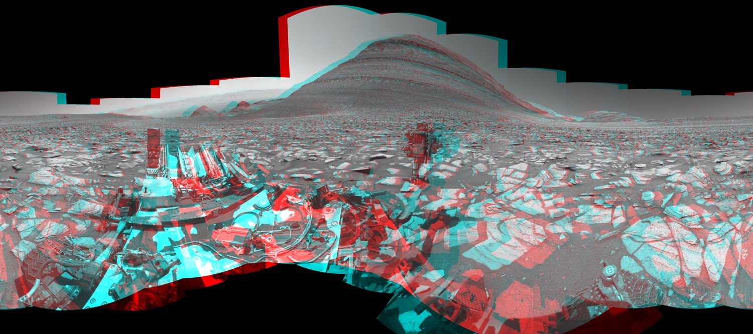 Curiosity pozycja Sekwoja