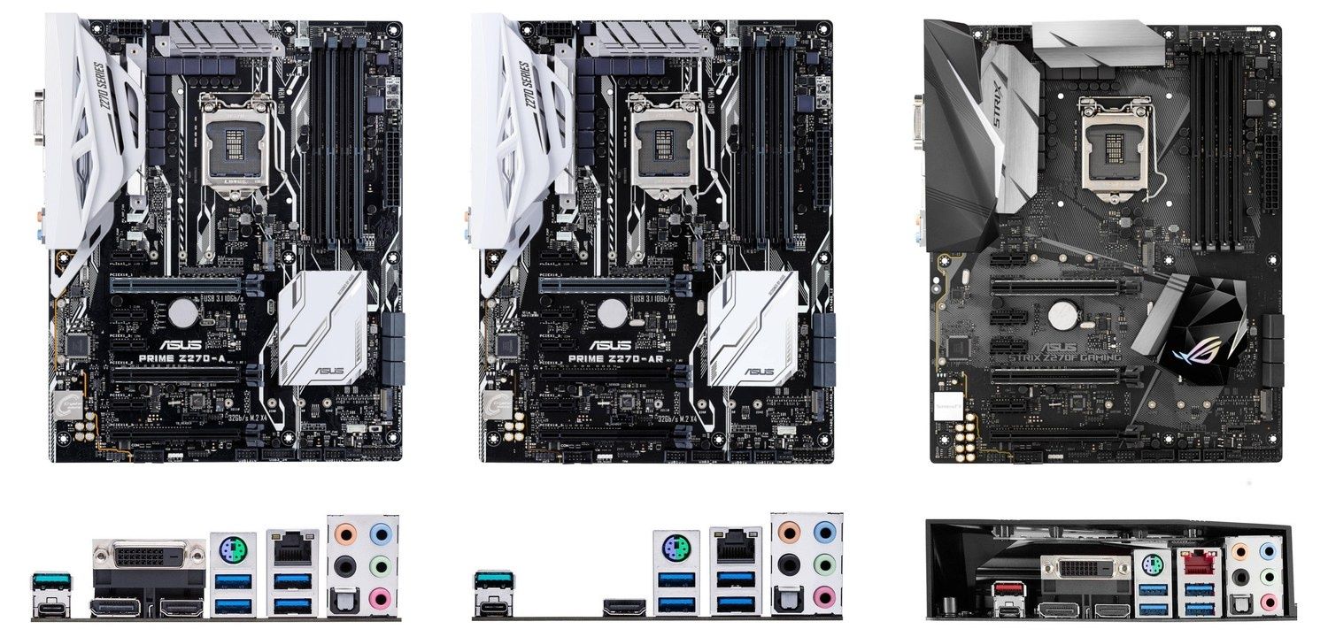 ASUS Prime Z270-A porównanie
