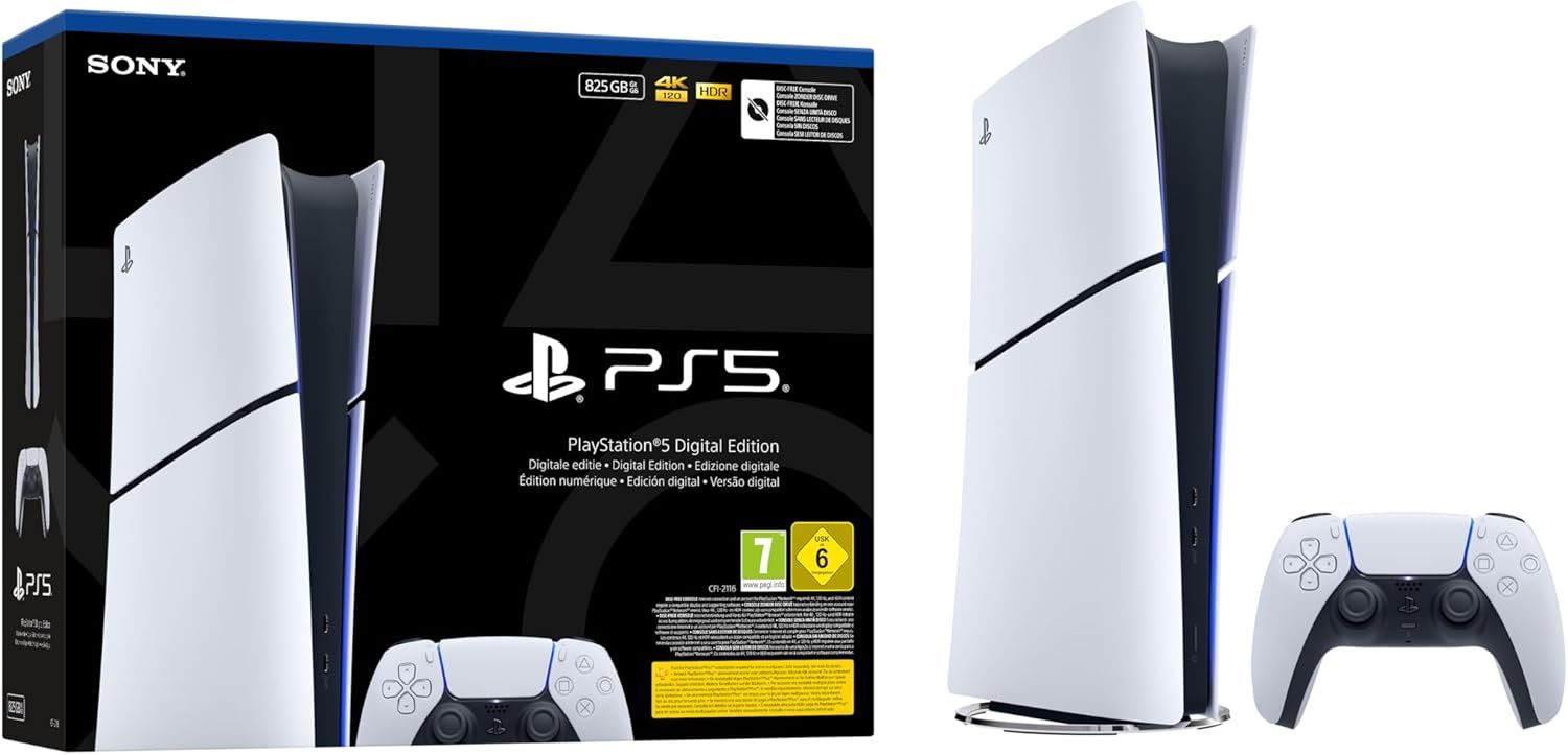 PlayStation 5 Slim - wersja 825 GB