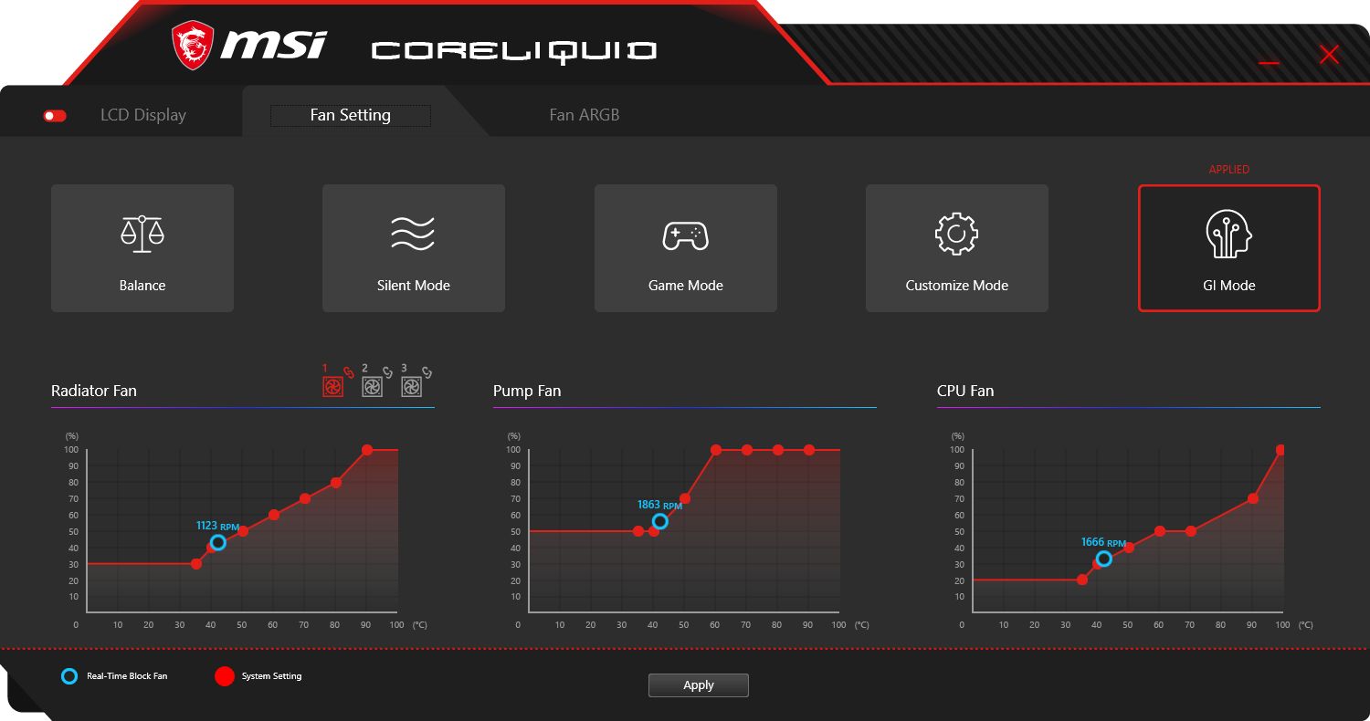 MSI CoreLiquid APP