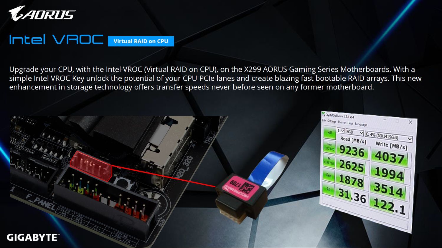 Intel VROC slajd