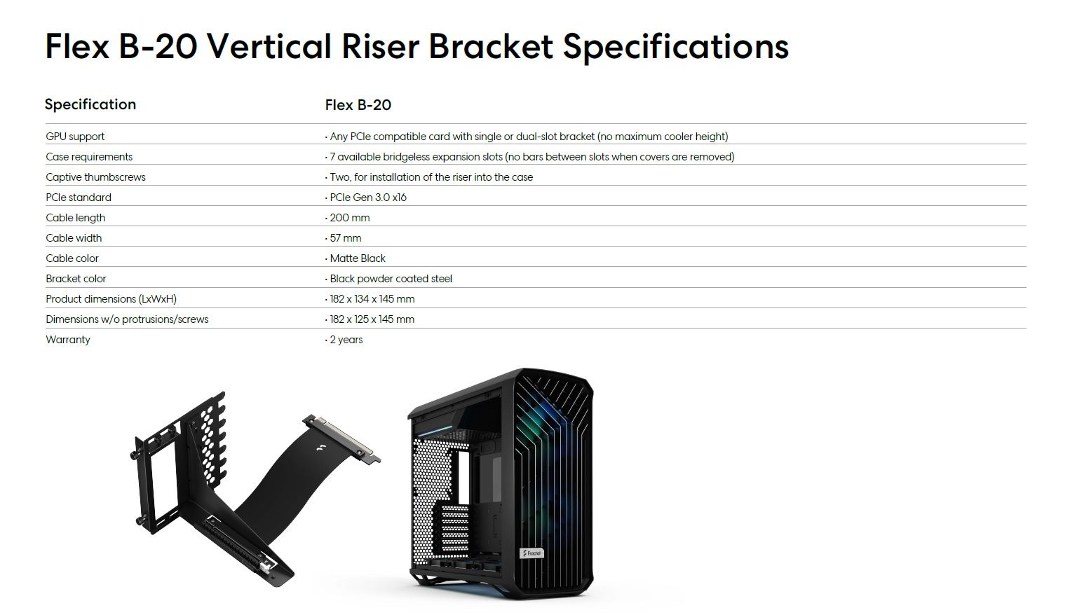 Fractal Design Flex B-20