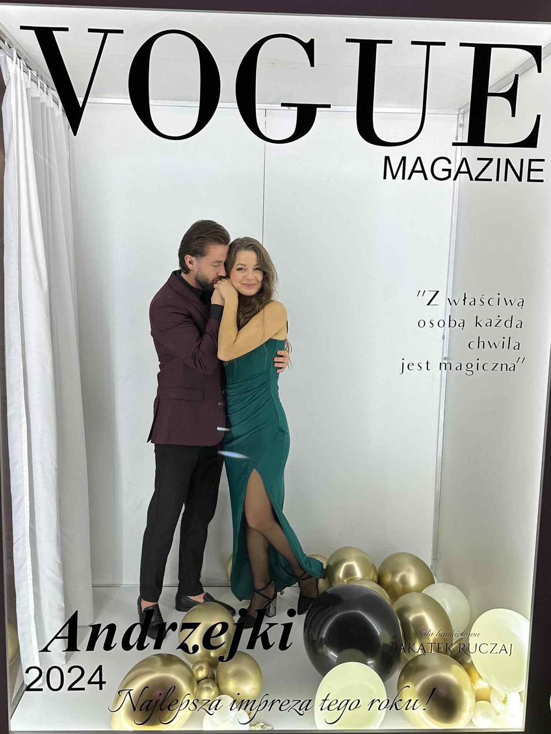 Tomasz Weber z małżonką Sandrą