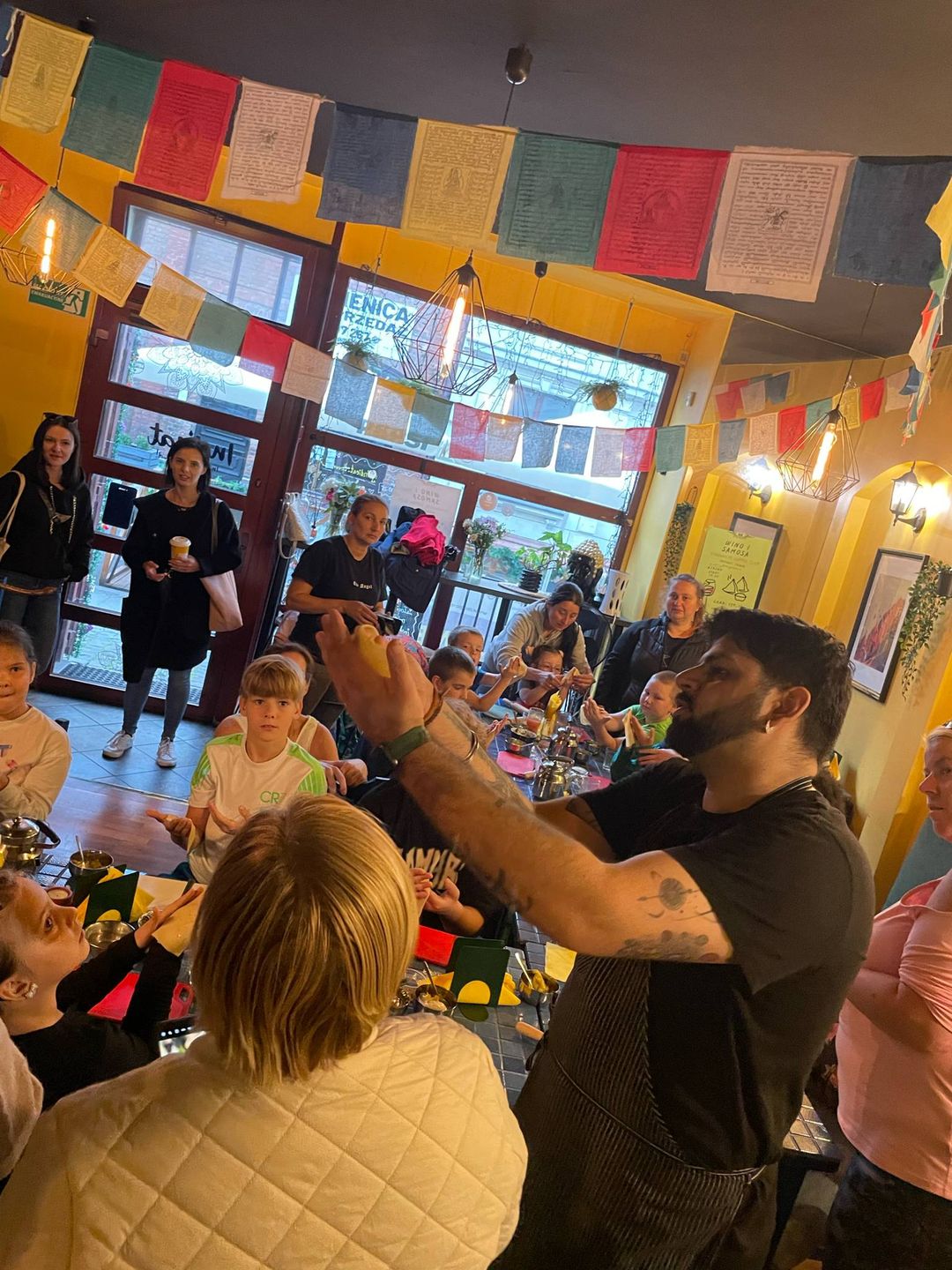 Warsztaty prowadzone przez Alicję i Rishiego