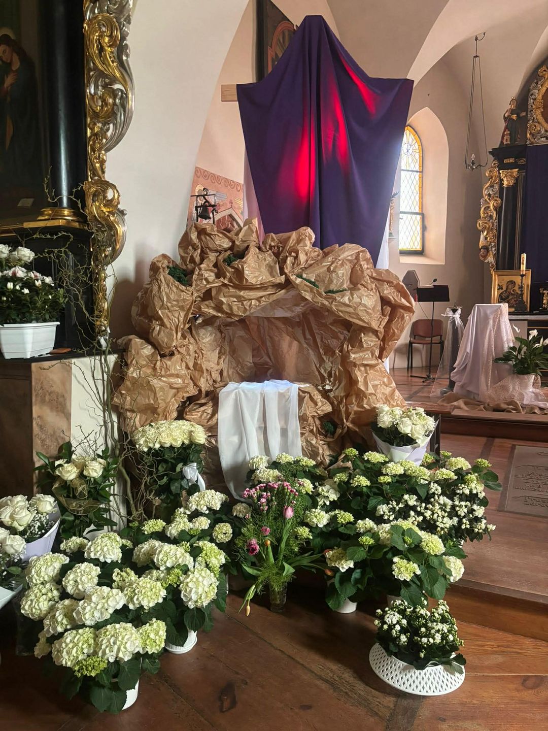 Kościół w Bierzgłowie został udekorowany przez parafianki 