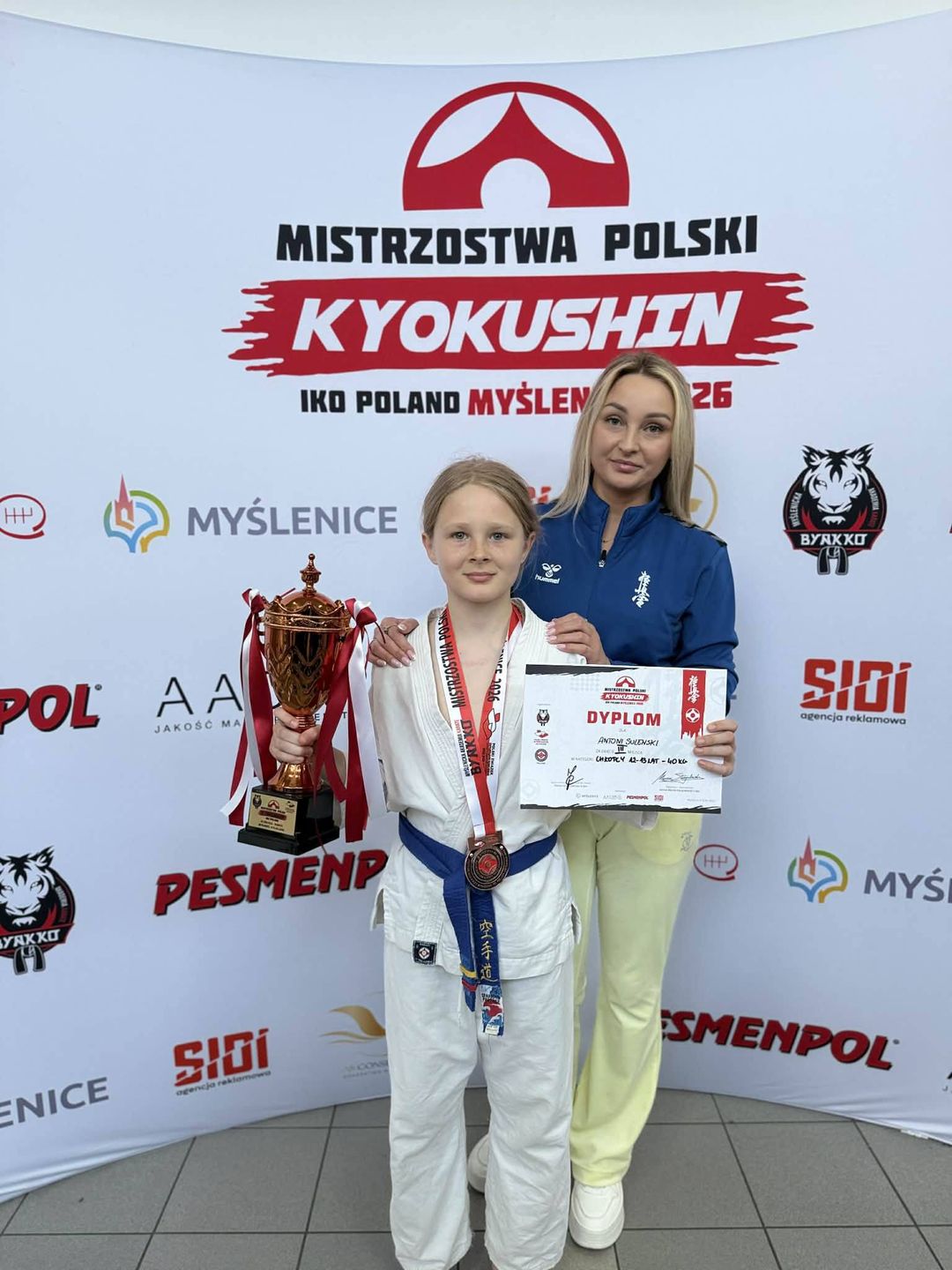 Brązowy medal dla Antka na Mistrzostwach Polski IKO 