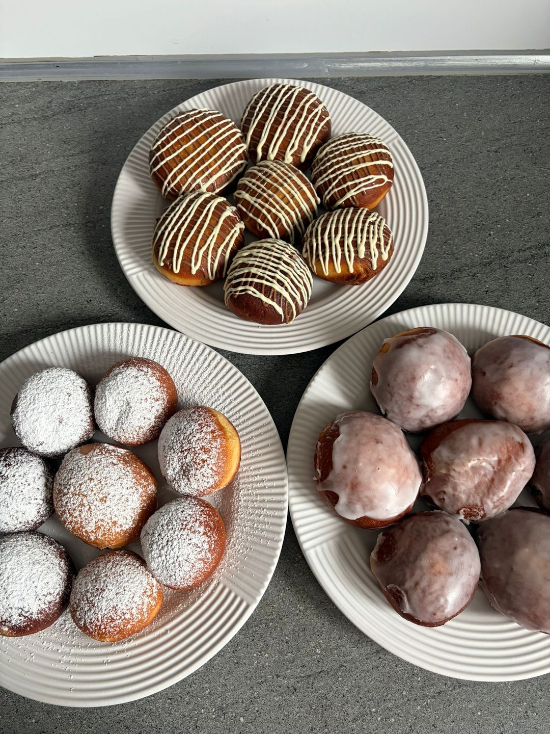 Pączki przygotowane przez KGW Elzanowo