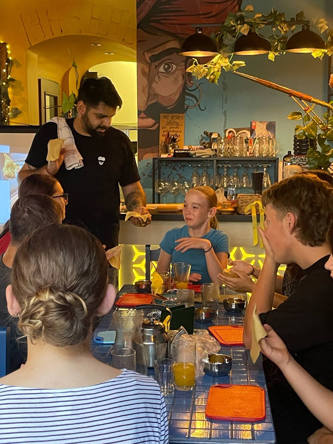 Warsztaty prowadzone przez Alicję i Rishiego