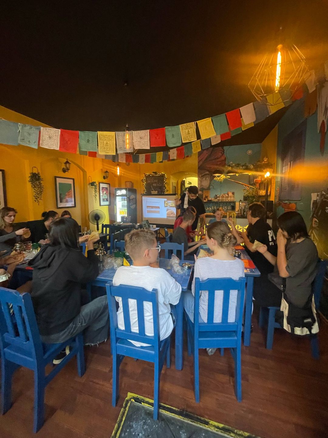 Warsztaty prowadzone przez Alicję i Rishiego