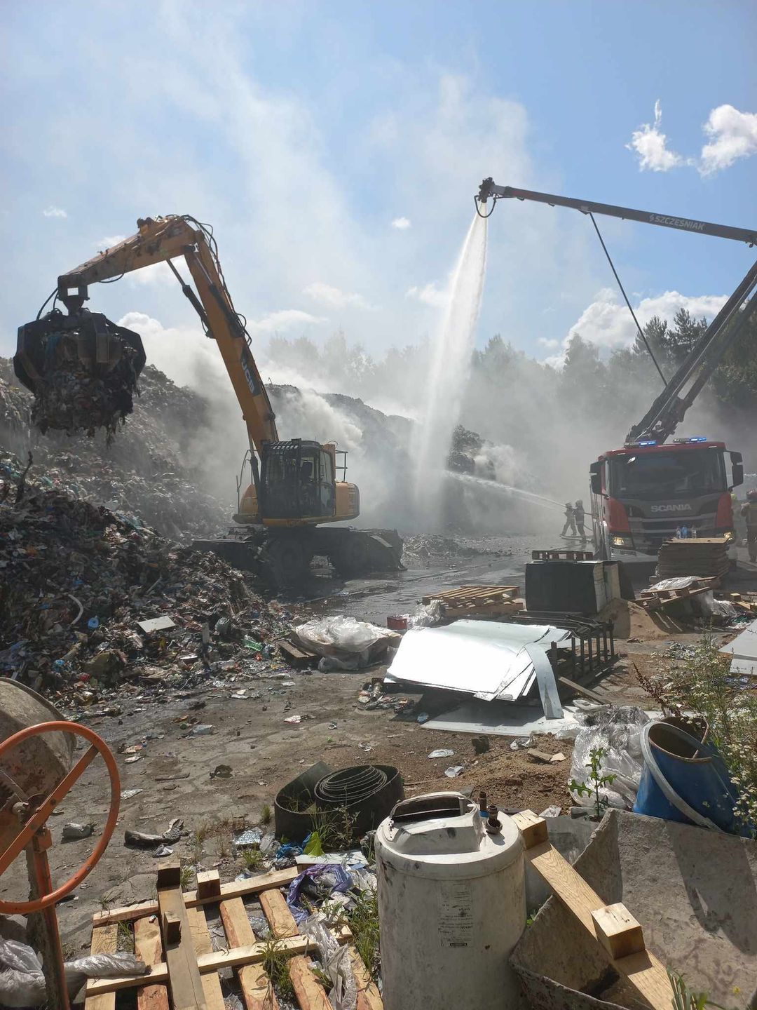 Pożar składowiska w 2023 roku 