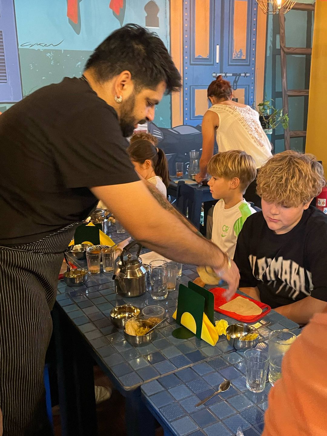 Warsztaty prowadzone przez Alicję i Rishiego