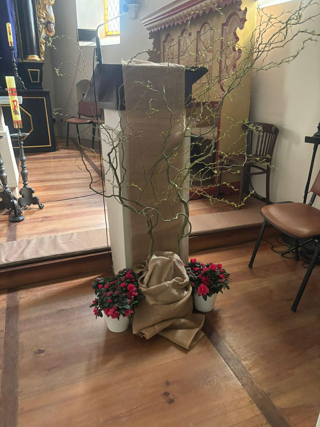 Kościół w Bierzgłowie został udekorowany przez parafianki 