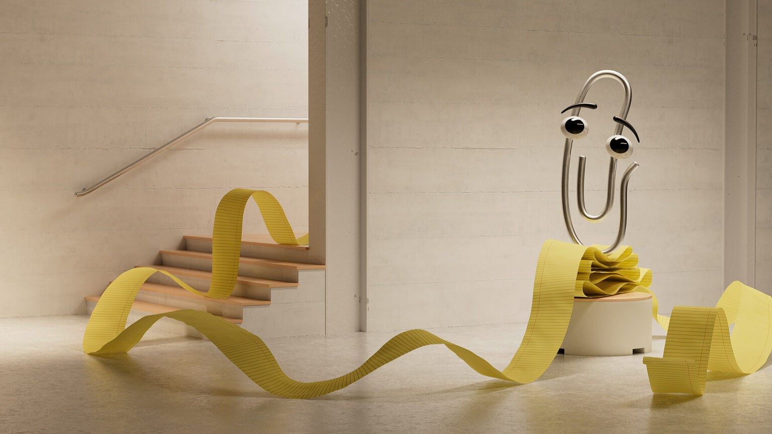 Tło do Microsoft Teams z Clippy