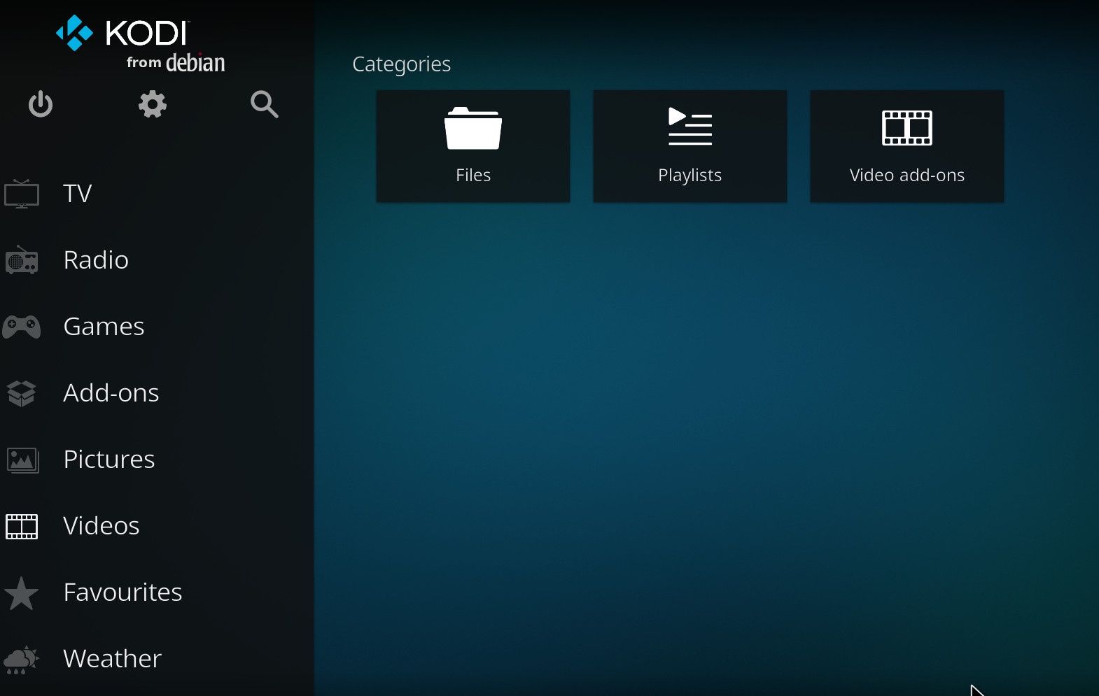 kodi screen