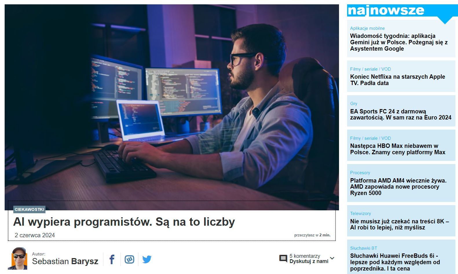 AI i programiści