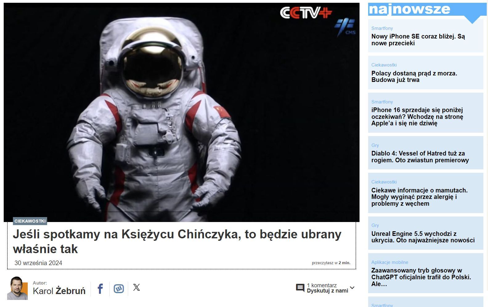 Chiński kombinezon