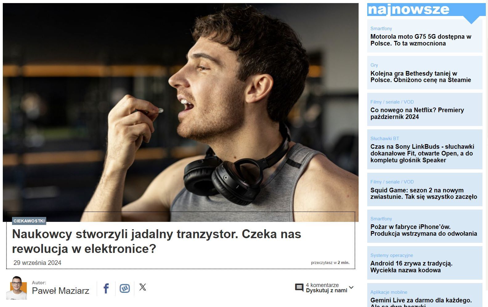 Jadalny tranzystor