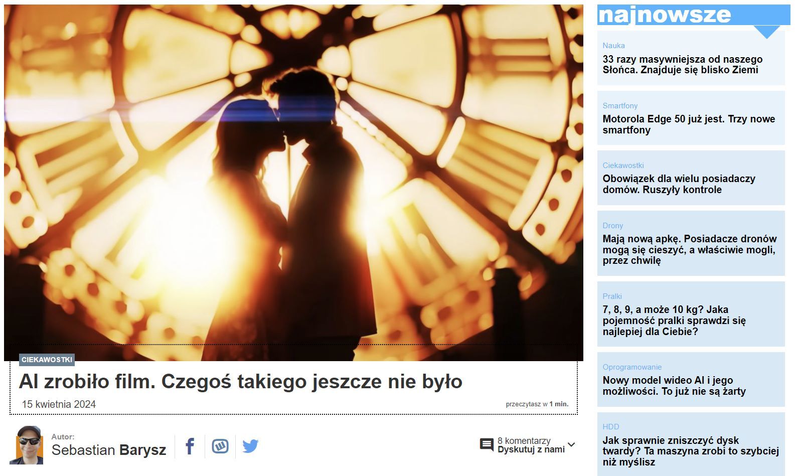 AI robi filmy