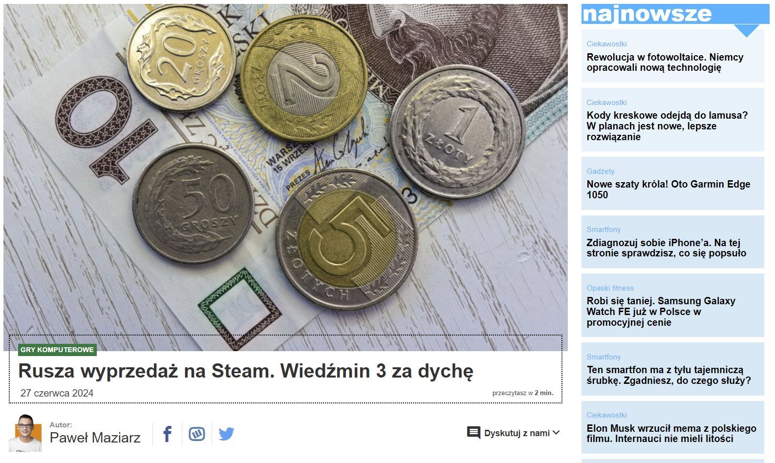 Wyprzedaż Steam