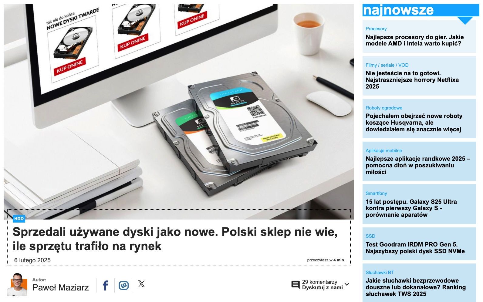 używane dyski