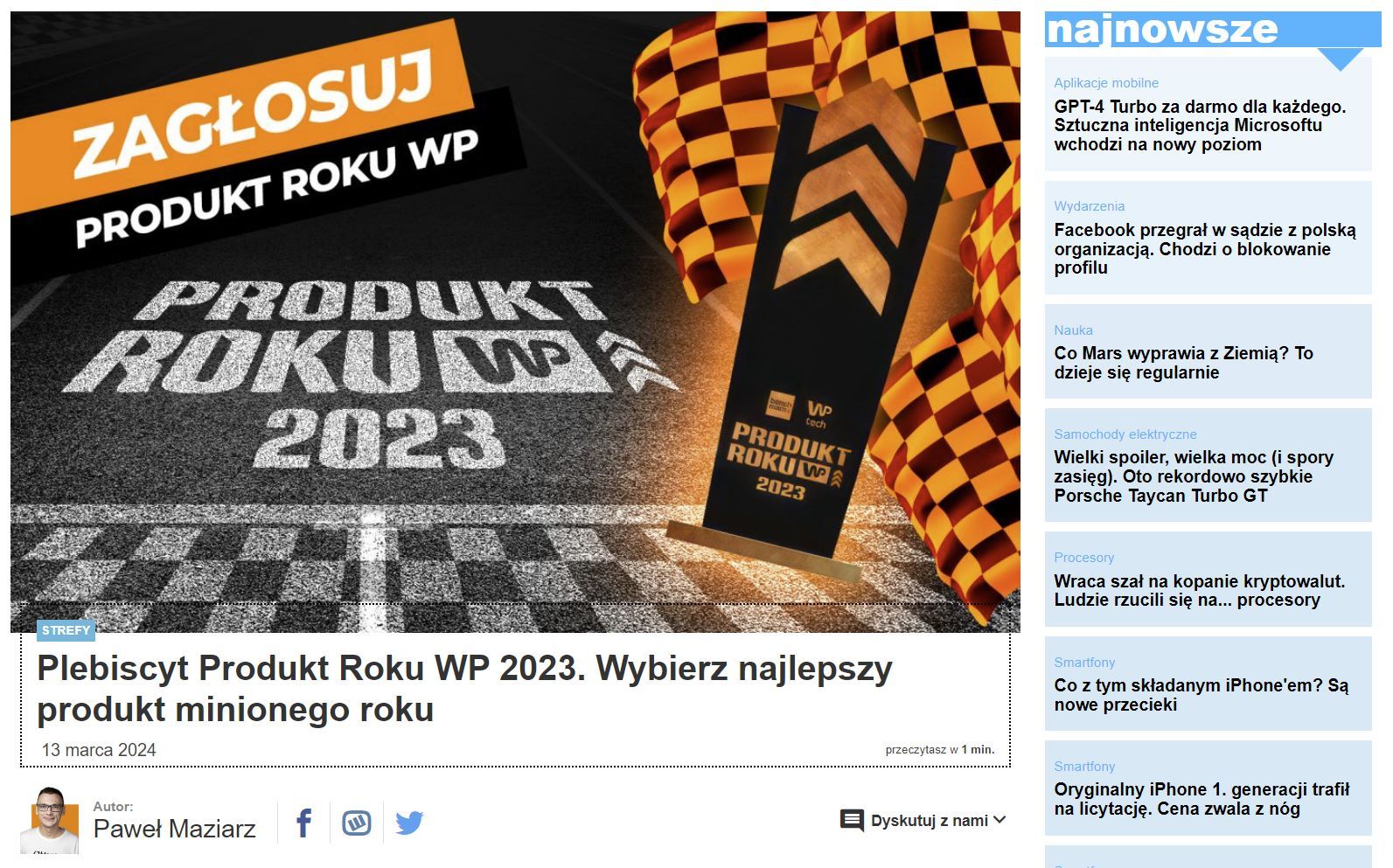 Produkt roku