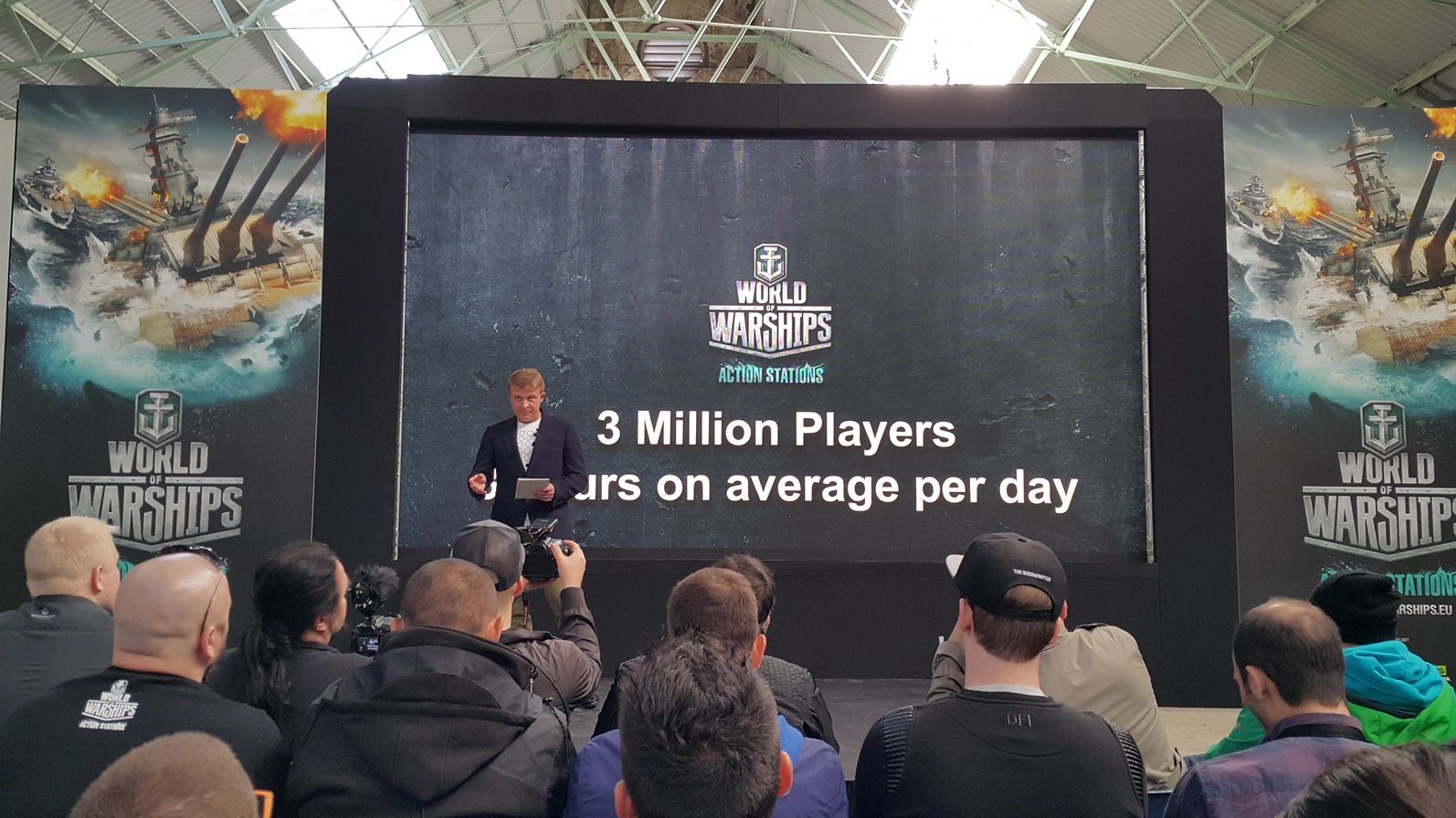 Premiera World of Warships - szef firmy Wiktor Kisłyj