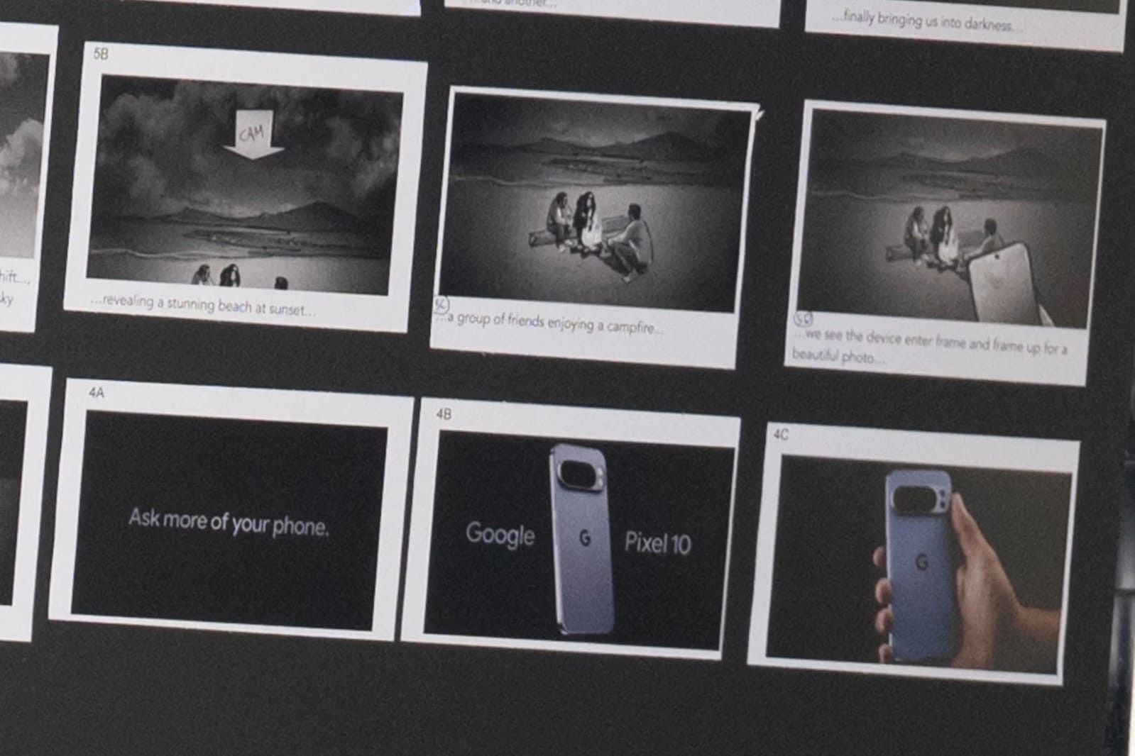 Zdjęcie z planu reklamy Pixela 10