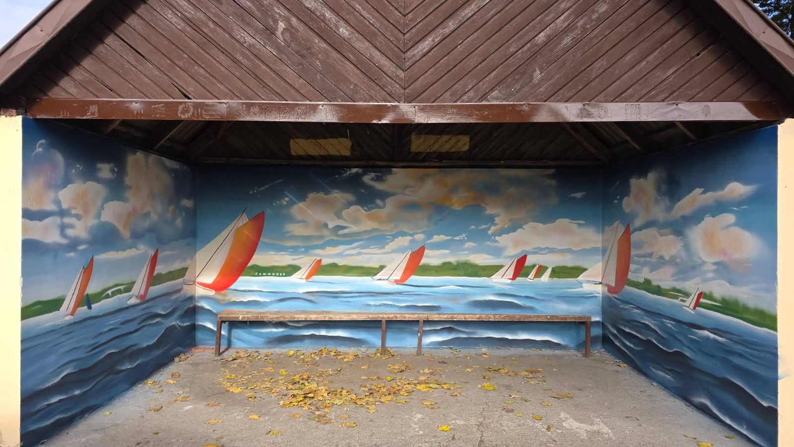 Odnowiony przystanek 