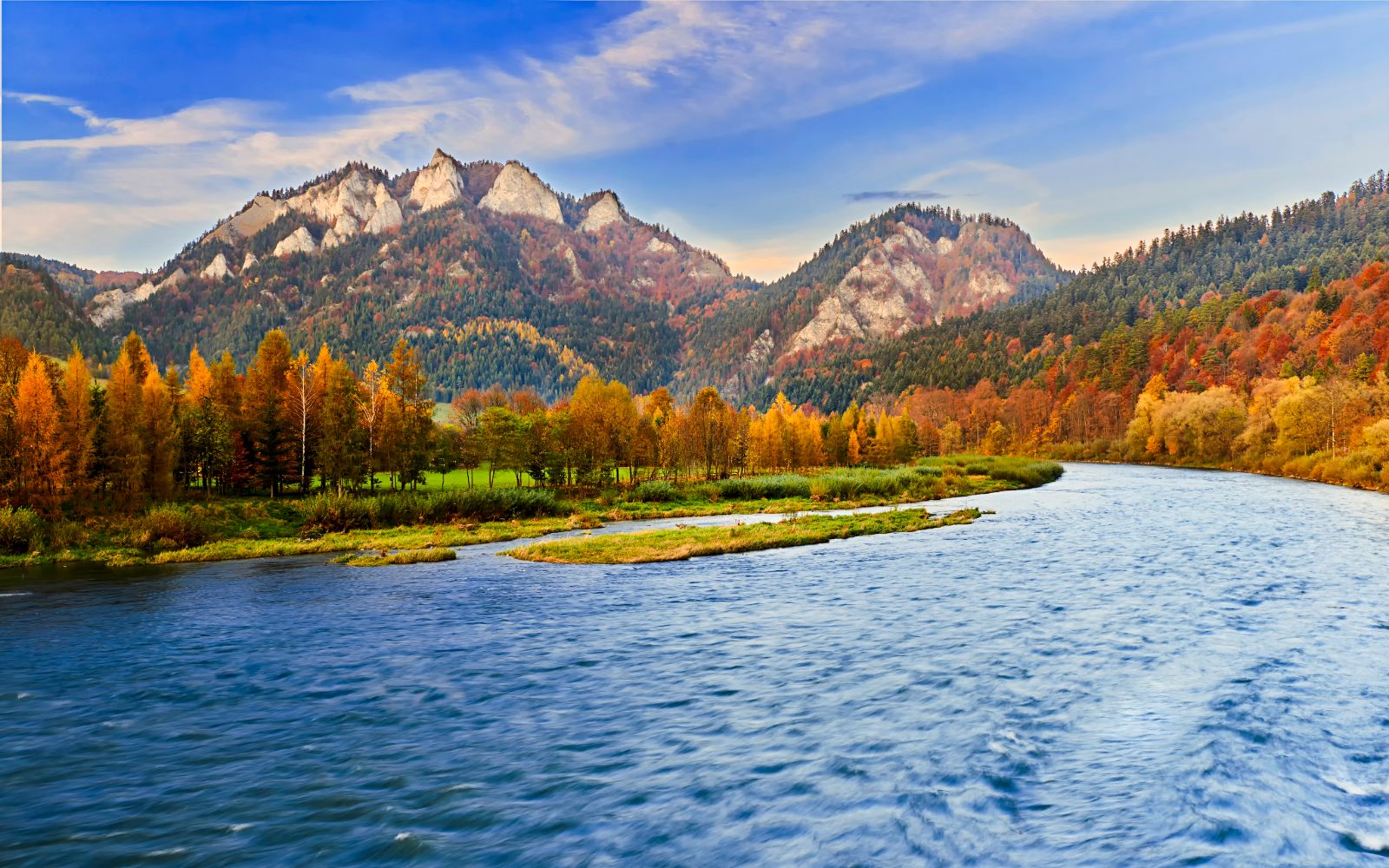 Pieniny w jesiennej odsłonie