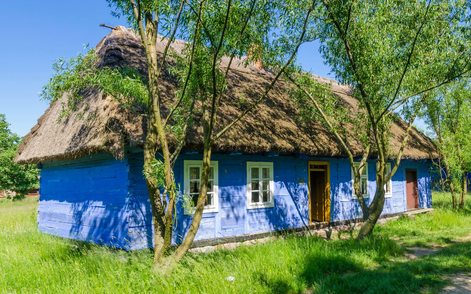 Kiedy chaty miały kolor nieba - Skansen w Maurzycach