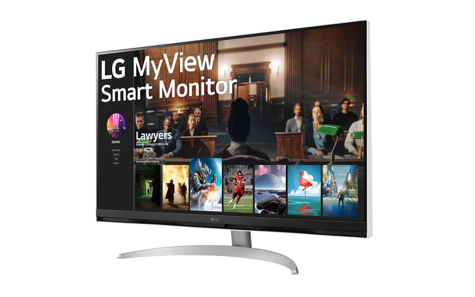 LG MyView Smart 32SQ700S-W