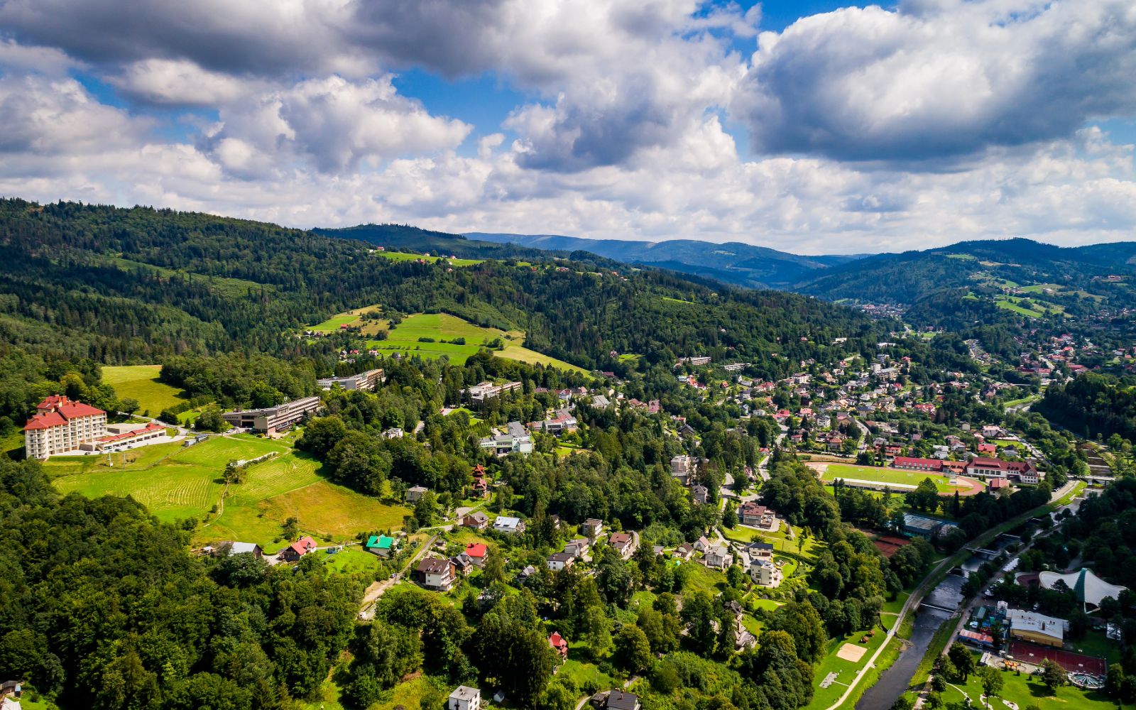 Panorama Wisły - Perły Beskidów