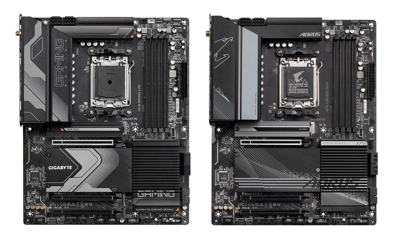 Gigabyte X670 Gaming X AX i Gigabyte X670 Aorus Elite AX