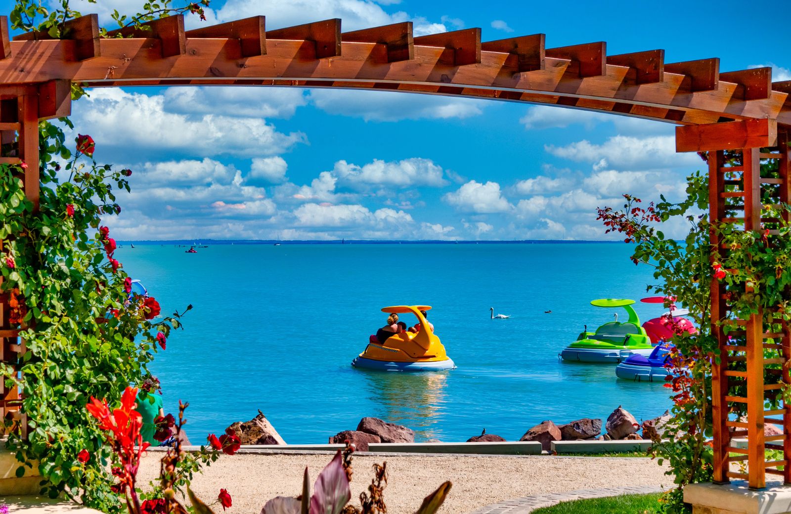 Plaża Esterházy w Balatonfüred