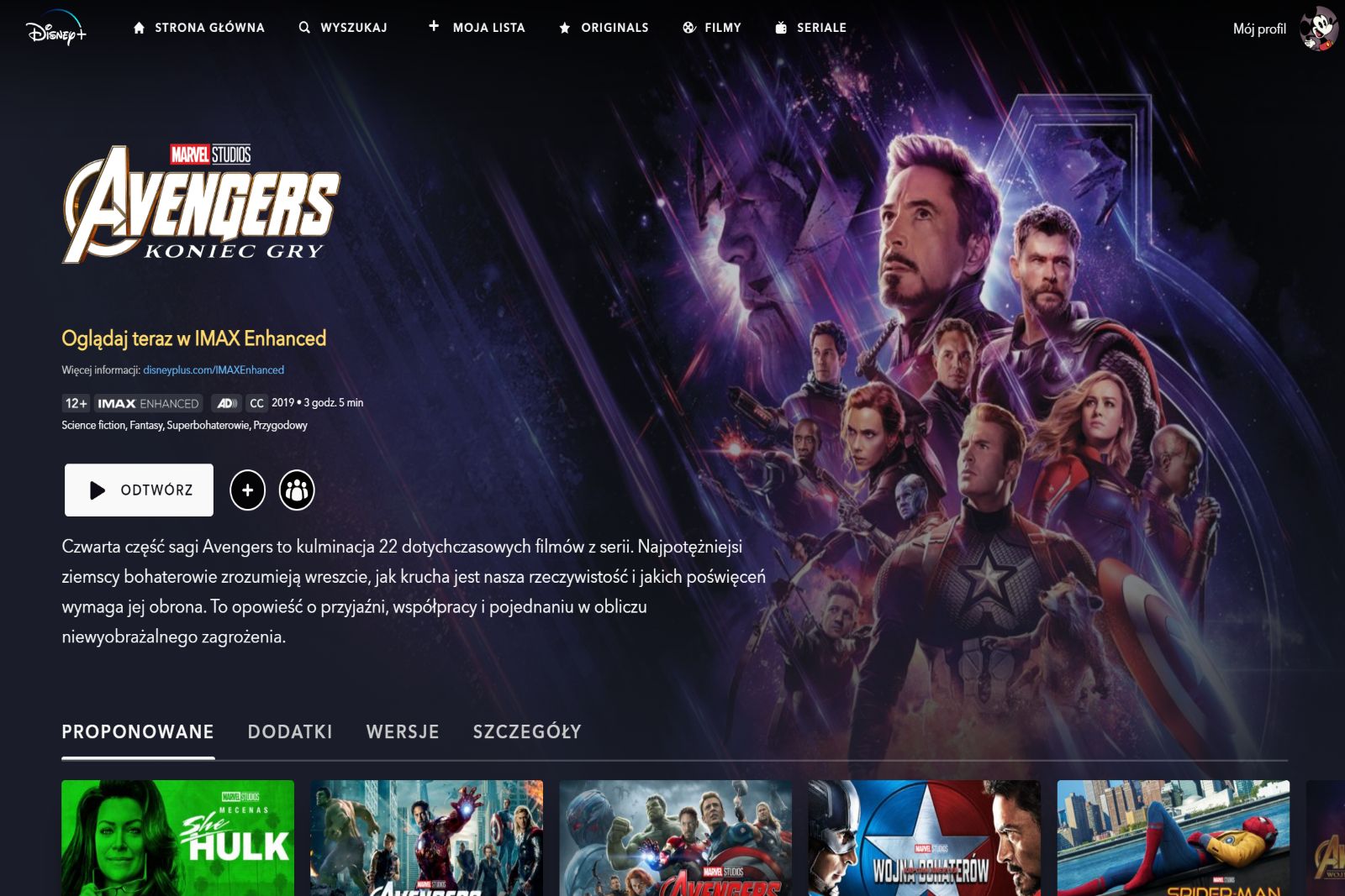 Avengers: Koniec gry