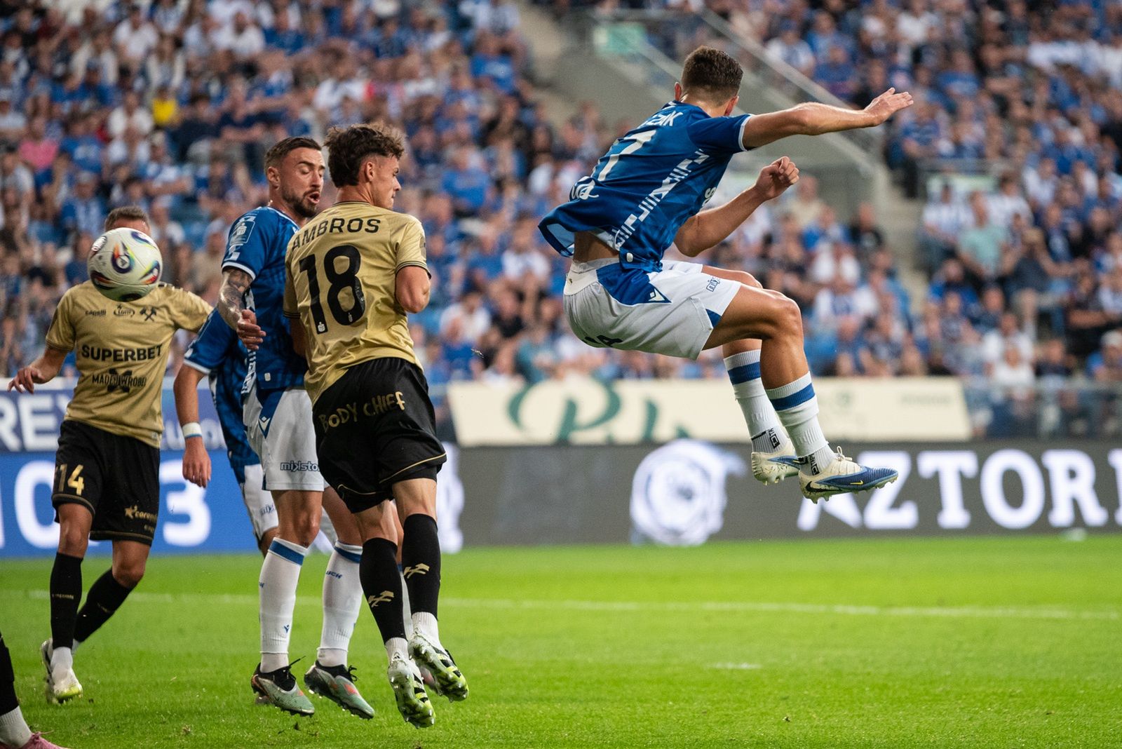 Lech Poznań - Górnik Zabrze fot. S. Toroszewska (sportpoznan.pl)