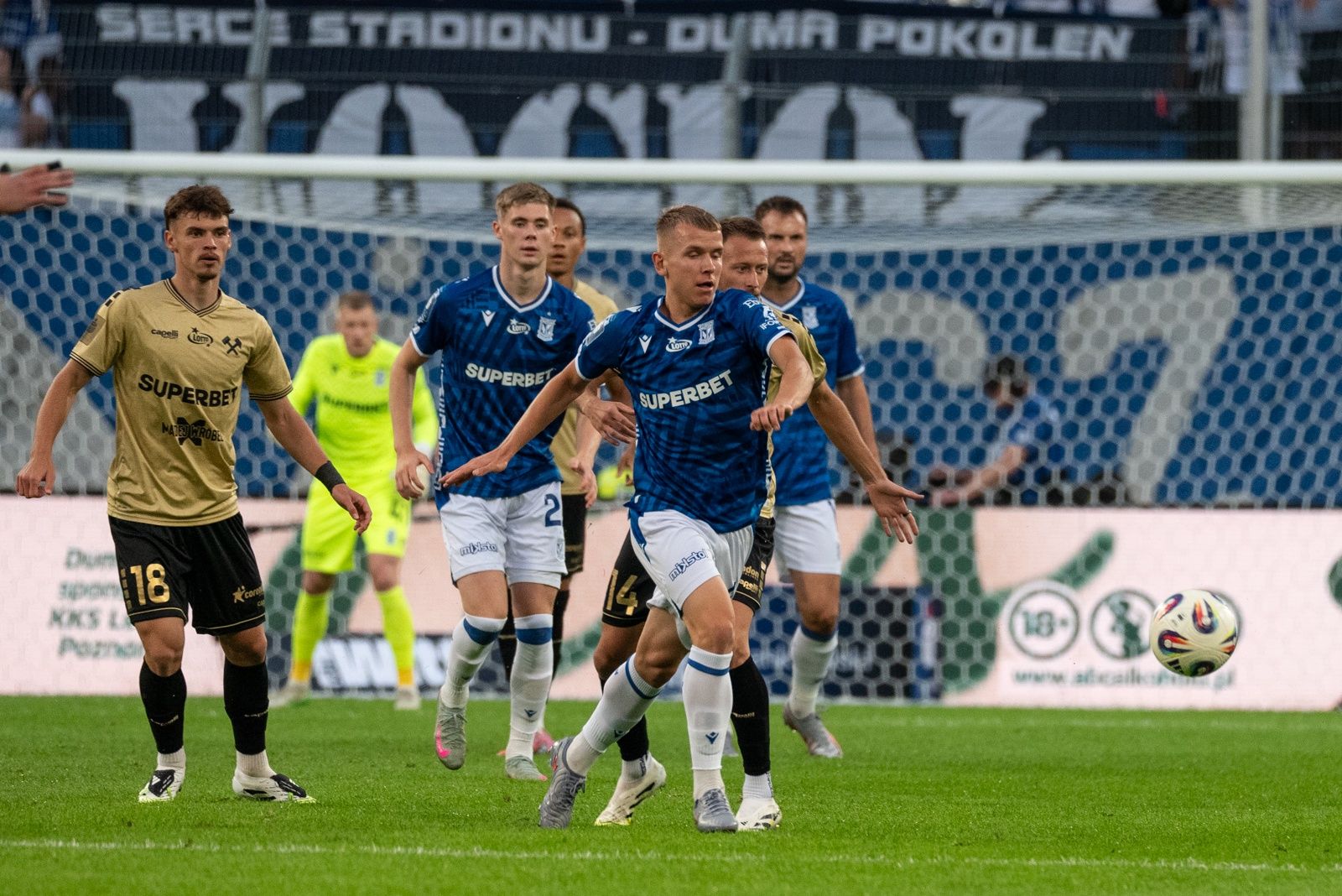 Lech Poznań - Górnik Zabrze fot. S. Toroszewska (sportpoznan.pl)