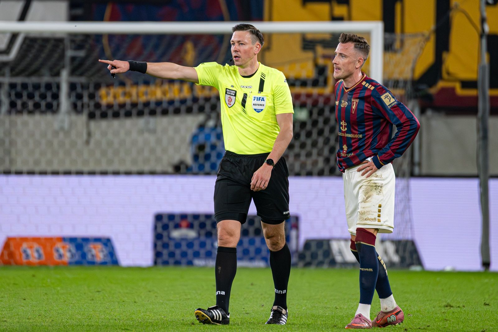 Lech Poznań wygrał w Szczecinie mimo wielkich problemów kadrowyc