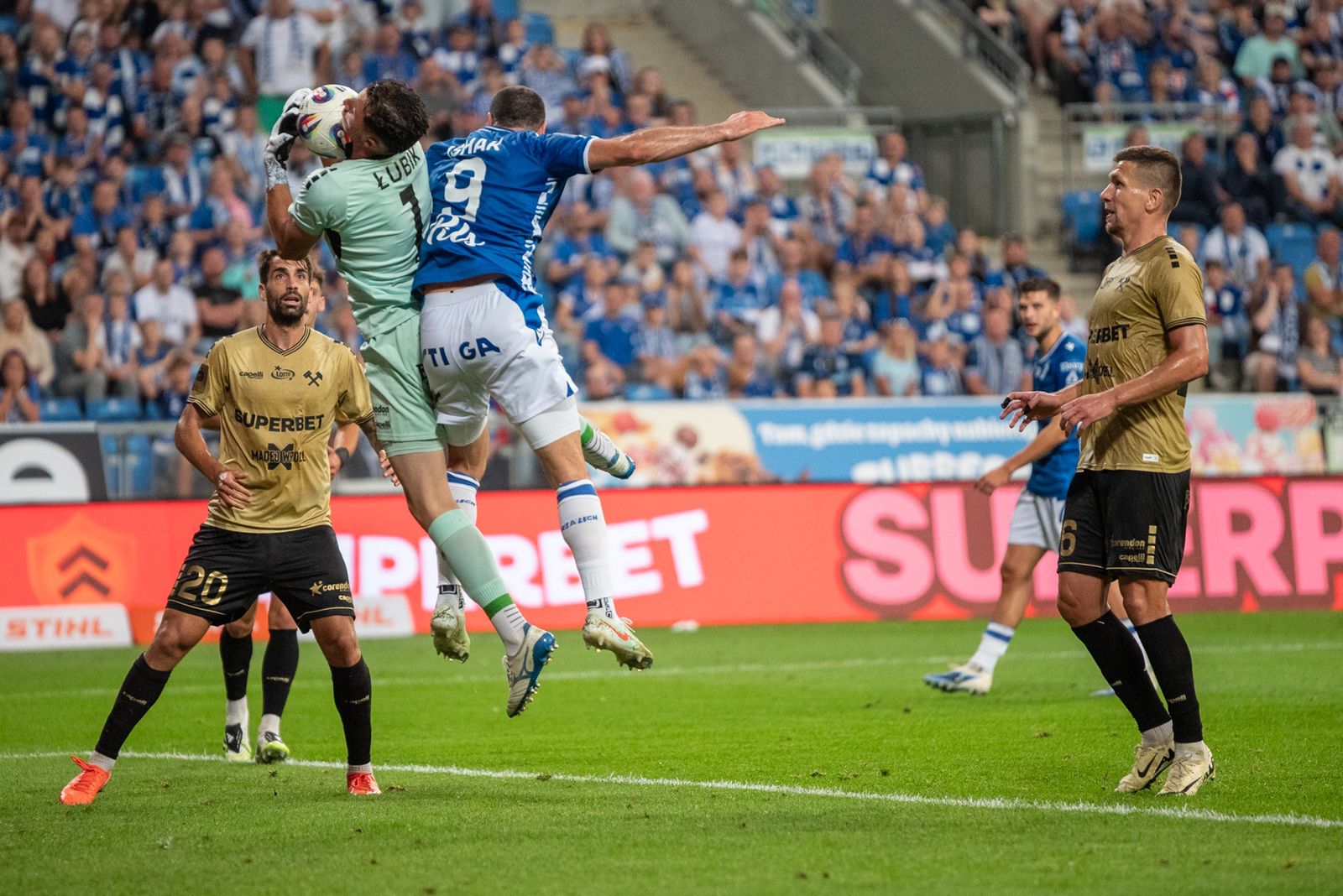 Lech Poznań - Górnik Zabrze fot. S. Toroszewska (sportpoznan.pl)