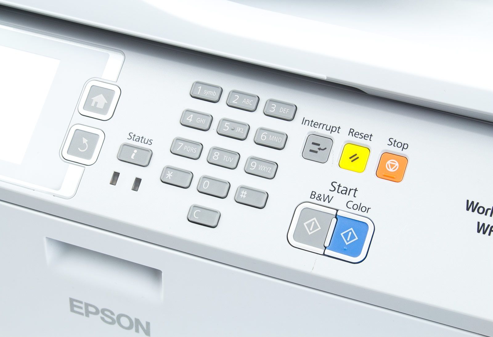 Epson WorkForce Pro WF-5620DWF panel sterowania