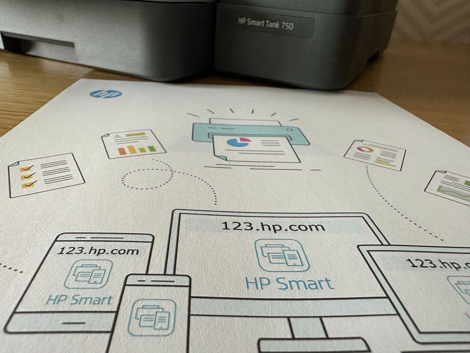 Drukarka HP Smart Tank 750