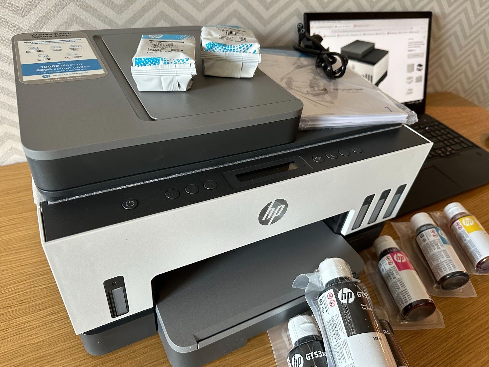 Drukarka HP Smart Tank 750