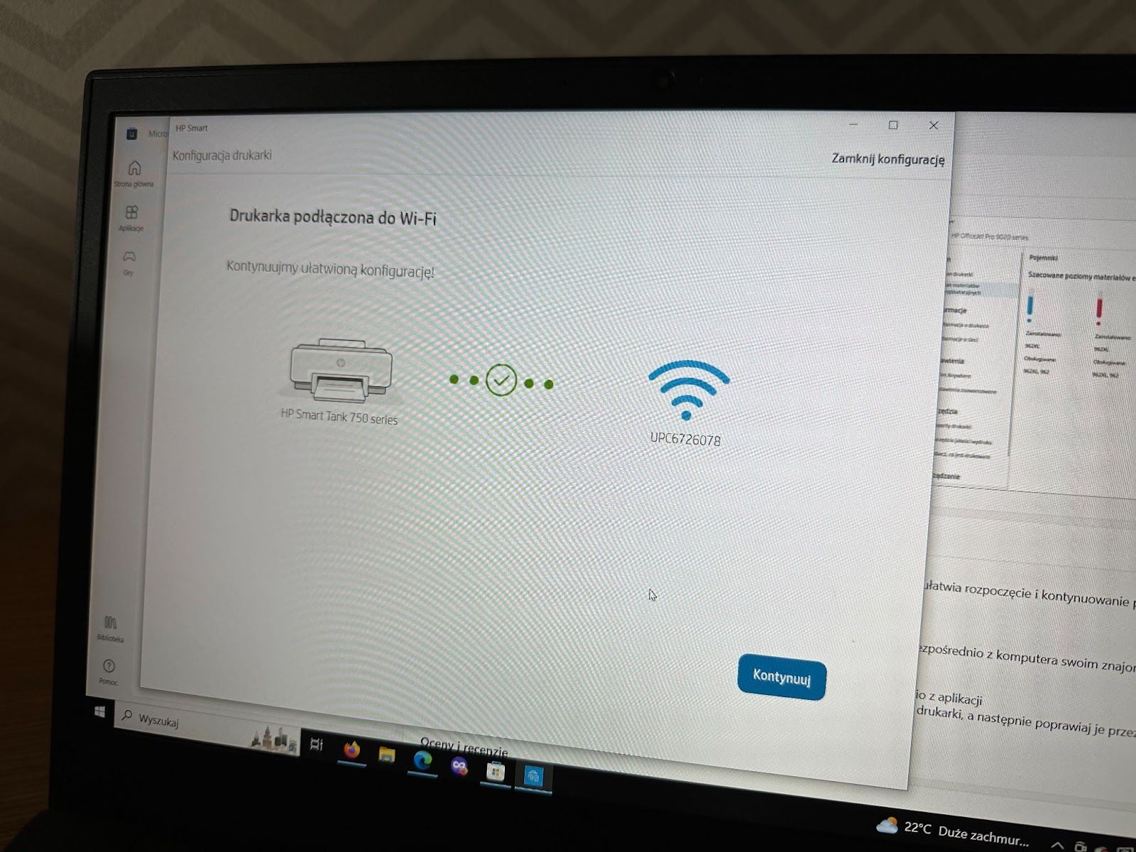 Drukarka HP Smart Tank 750