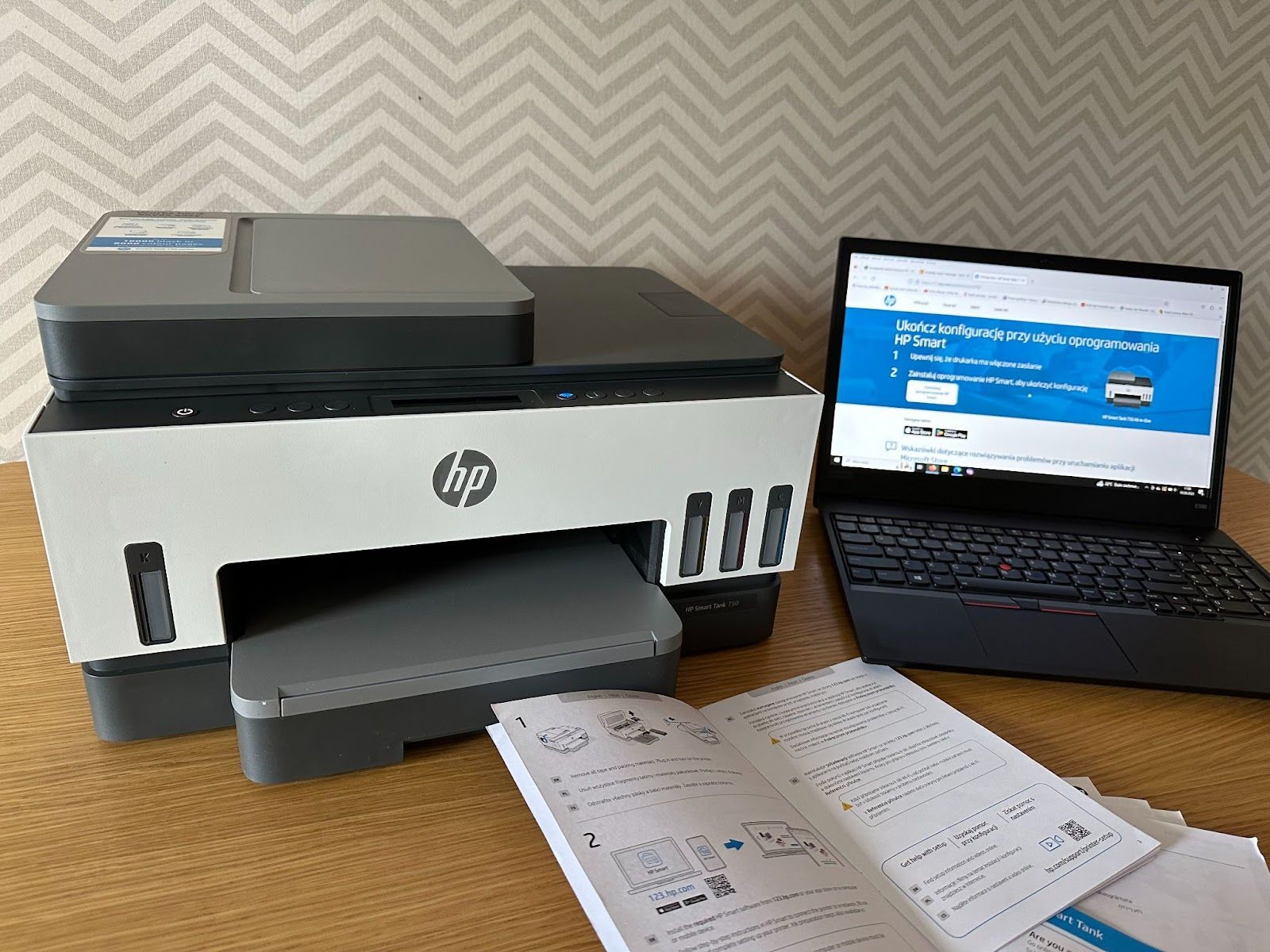 Drukarka HP Smart Tank 750