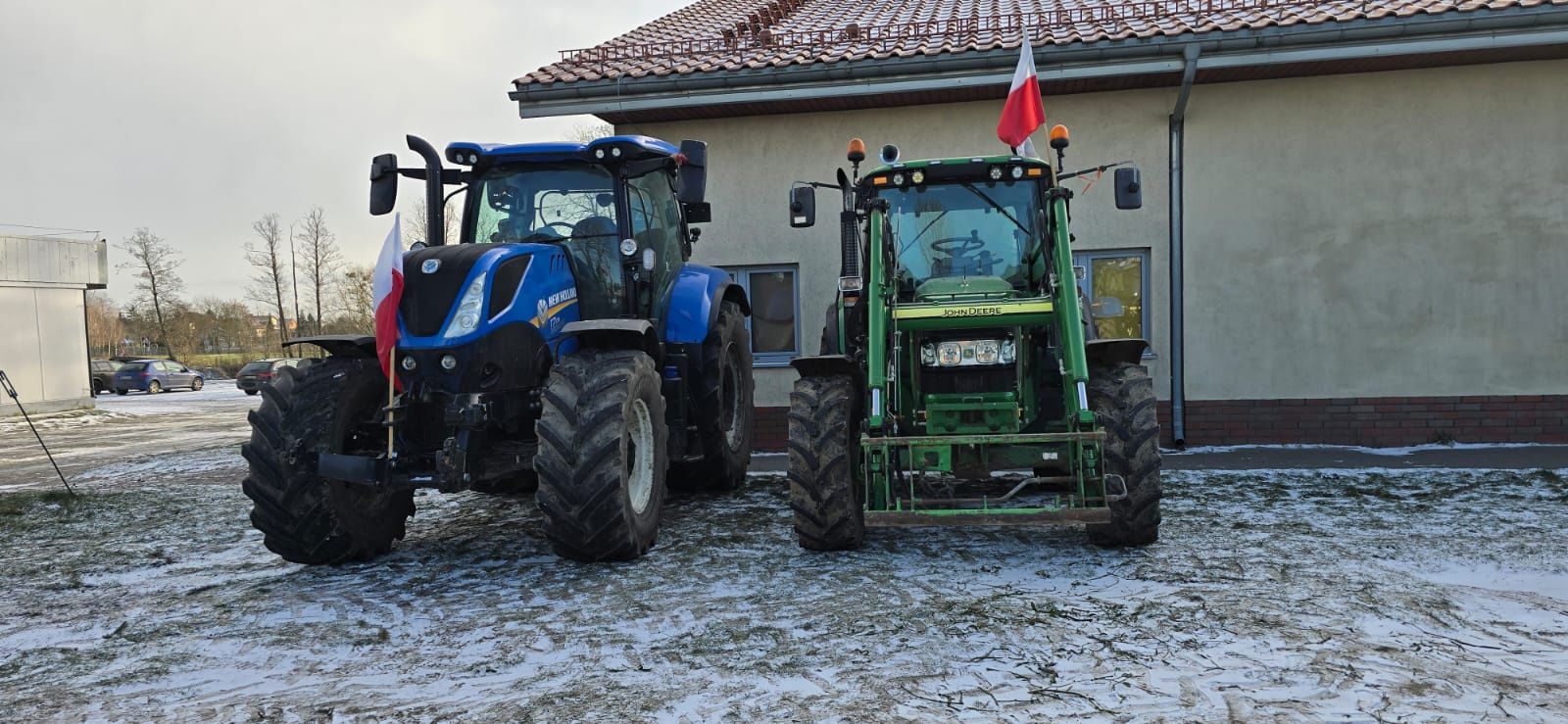 Protest rolników w Bielsku 