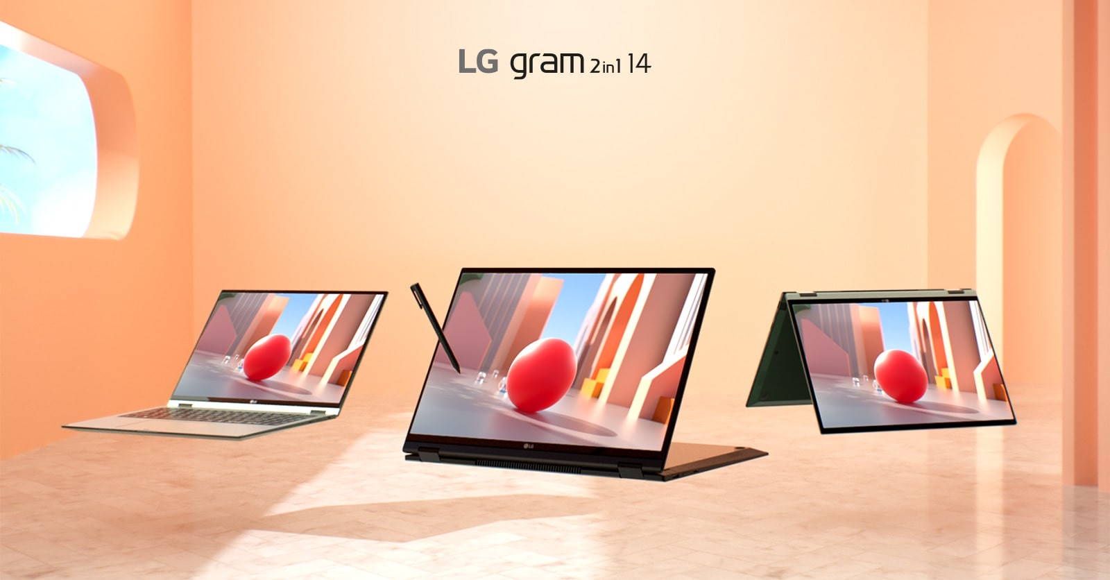 LG gram 2w1 - soczyste kolory