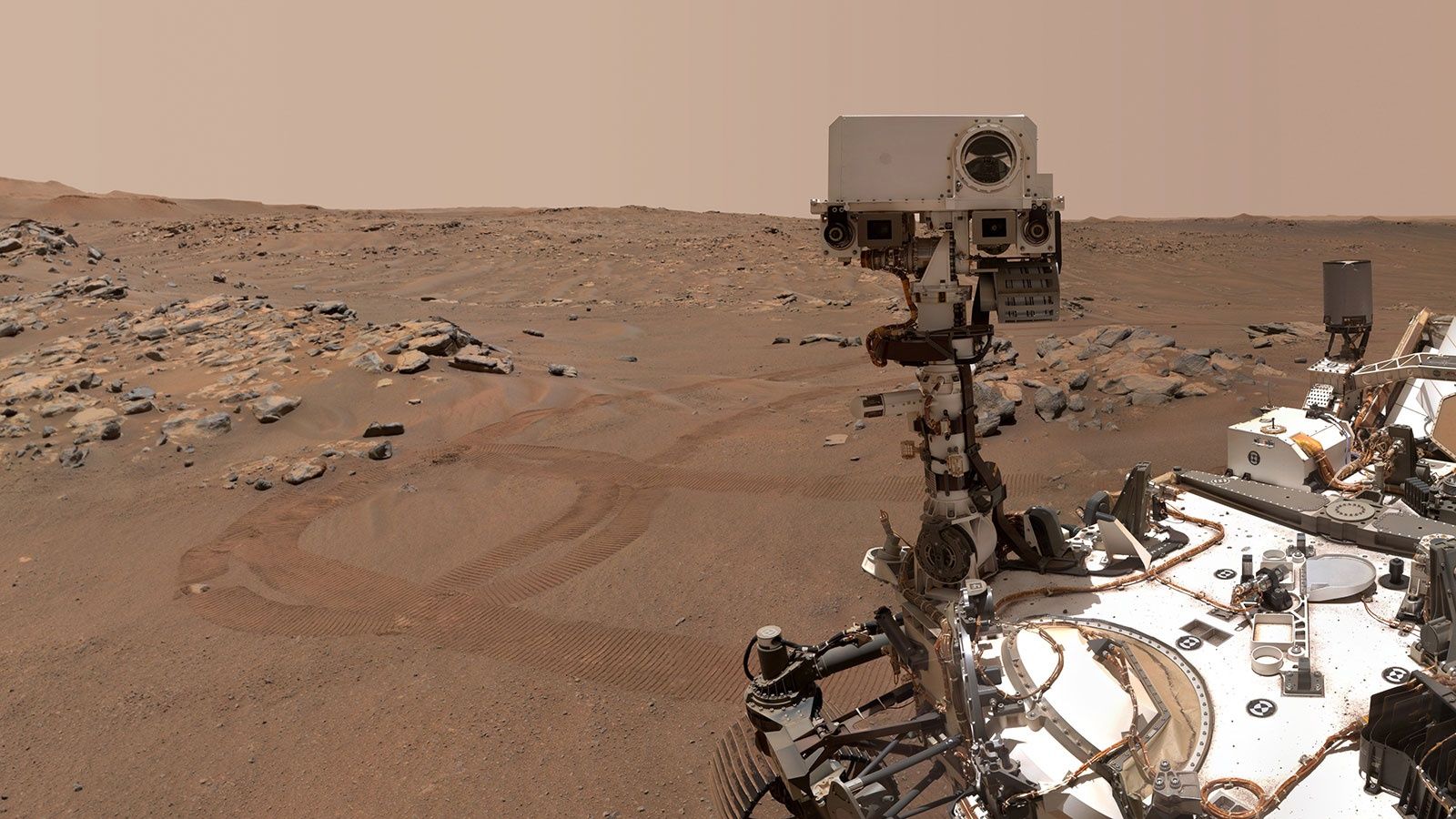 Mars niebo