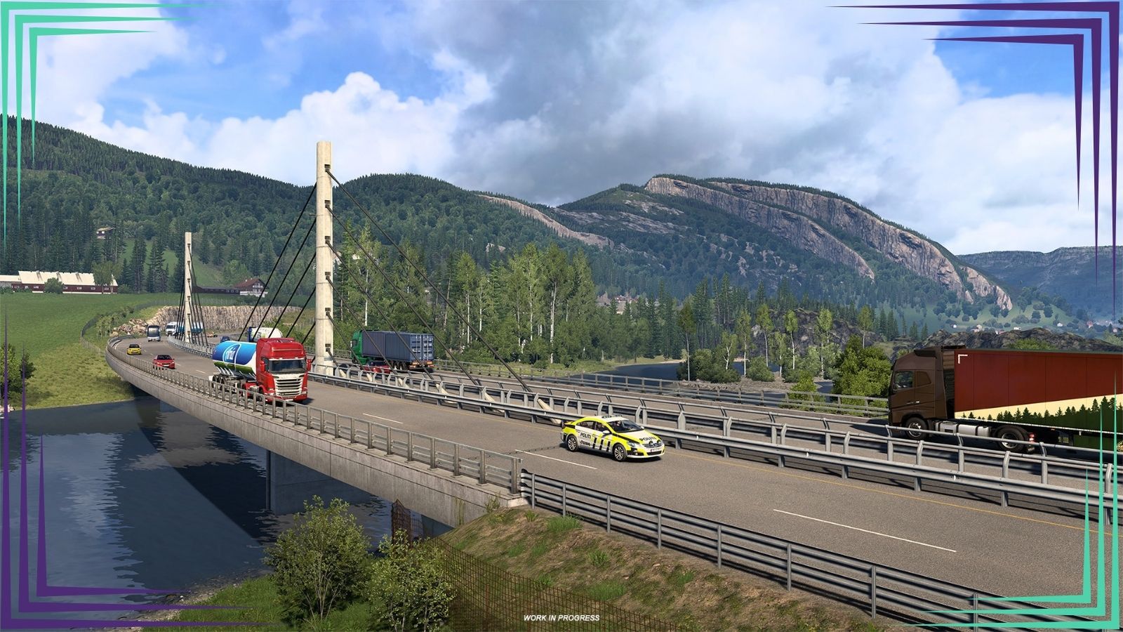 DLC Nordic Horizons do Euro Truck Simulator 2