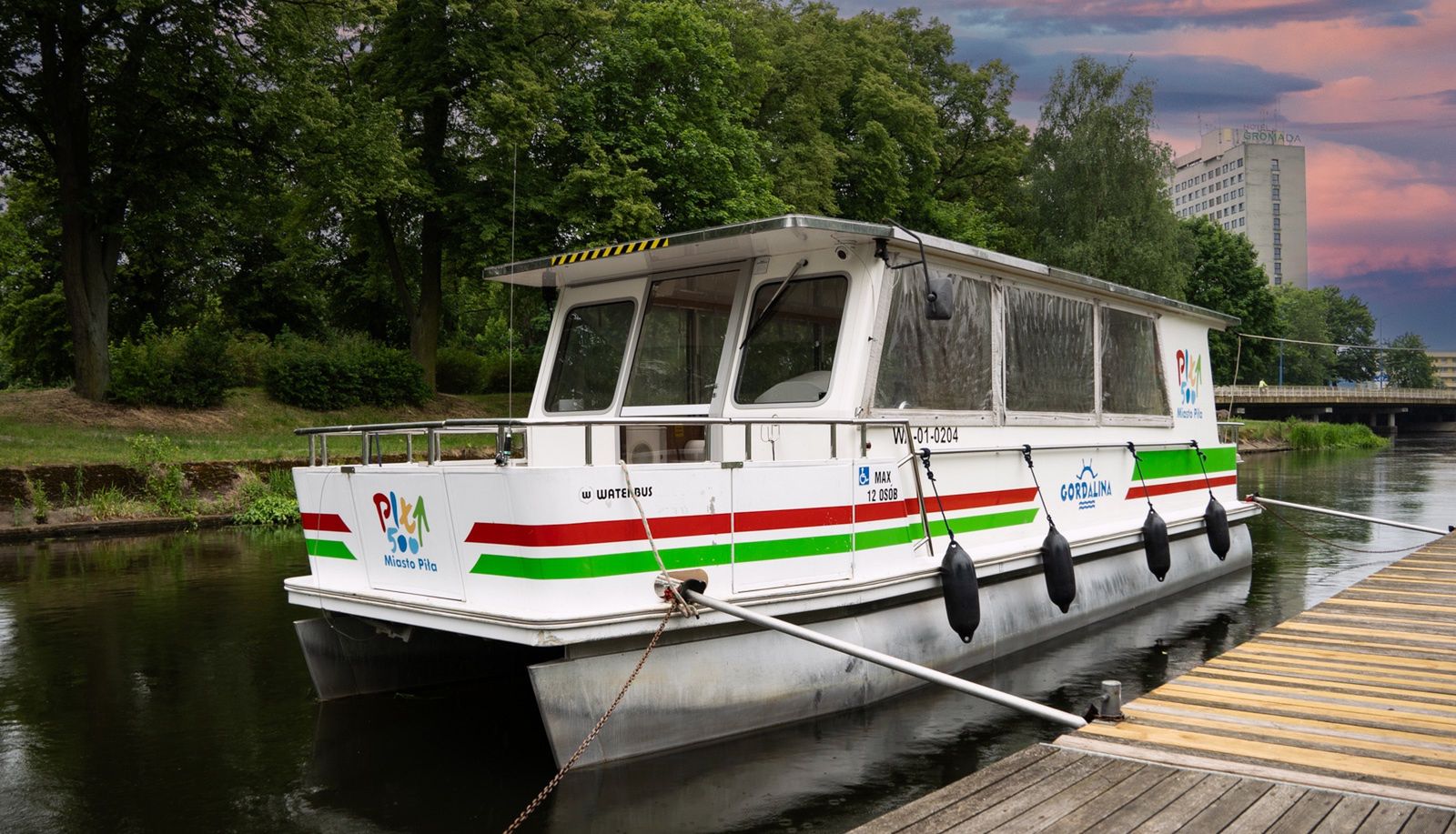 Gordalina, rzeka, Gwda, Piła